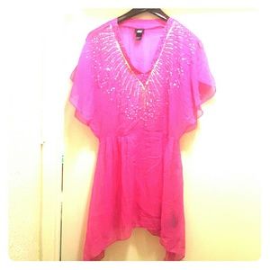 😍 H&m sequin bohemian sheer top